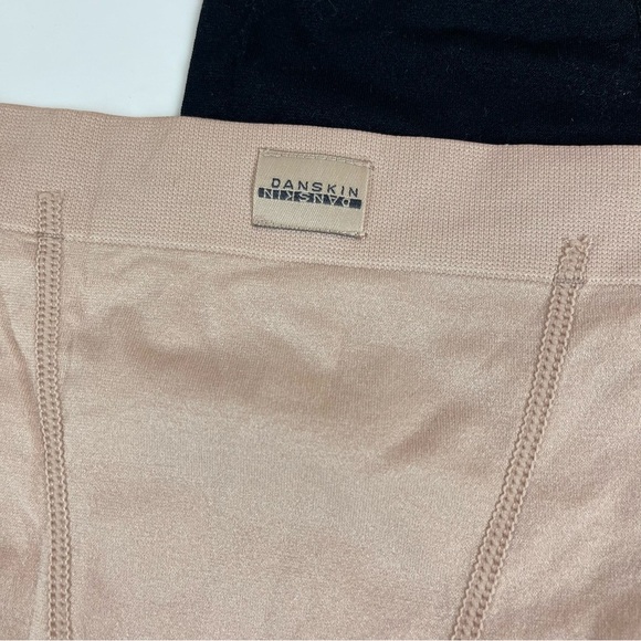 NEW Danskin Underwear Comfort Short Briefs Womens Small Black Beige NWT - Picture 4 of 12